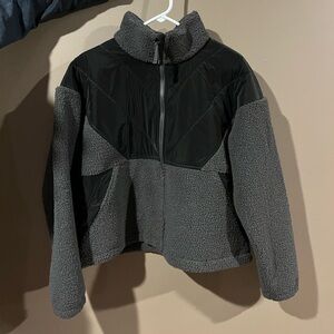 Columbia Black and Gray Teddy Jacket